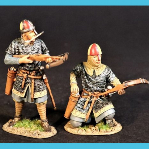 CID017  Arbalétriers espagnols (2 figurines).